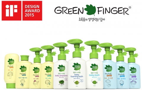 유한킴벌리 ‘그린핑거’, ‘2015 iF 디자인 어워드’ 수상
