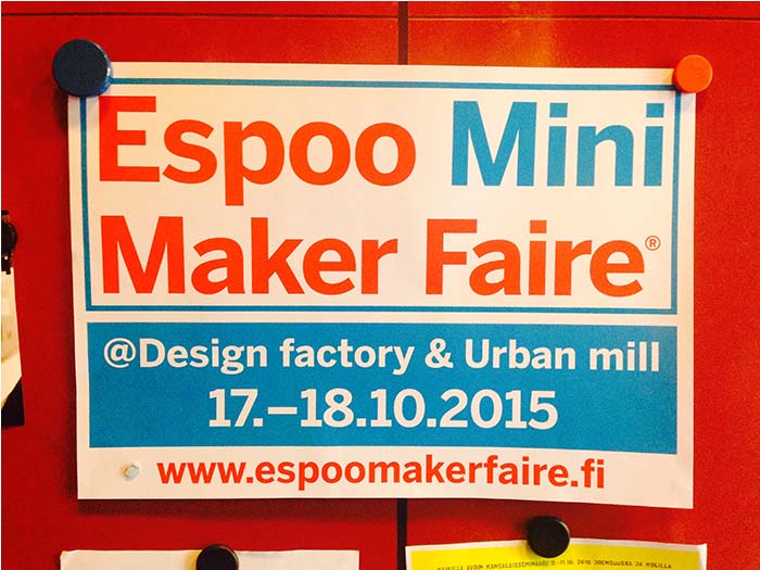 미래의 메이커를 육성하는 방법, Espoo Mini Maker Faire