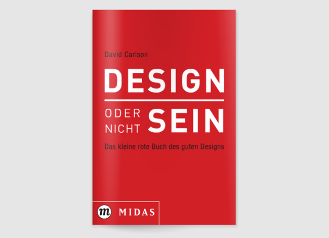 독일어판 데이비드 칼슨의 저서 “디자인이 아니라면 죽음을” 