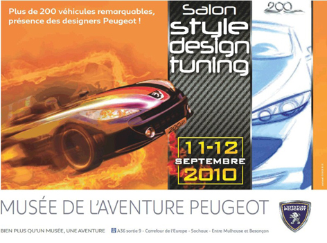 Peugeot's style, design, tuning salon