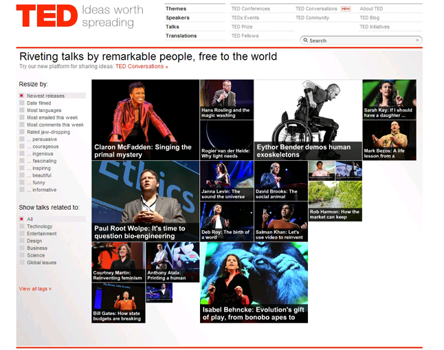 Idea Worth Spreading - TED / TEDx