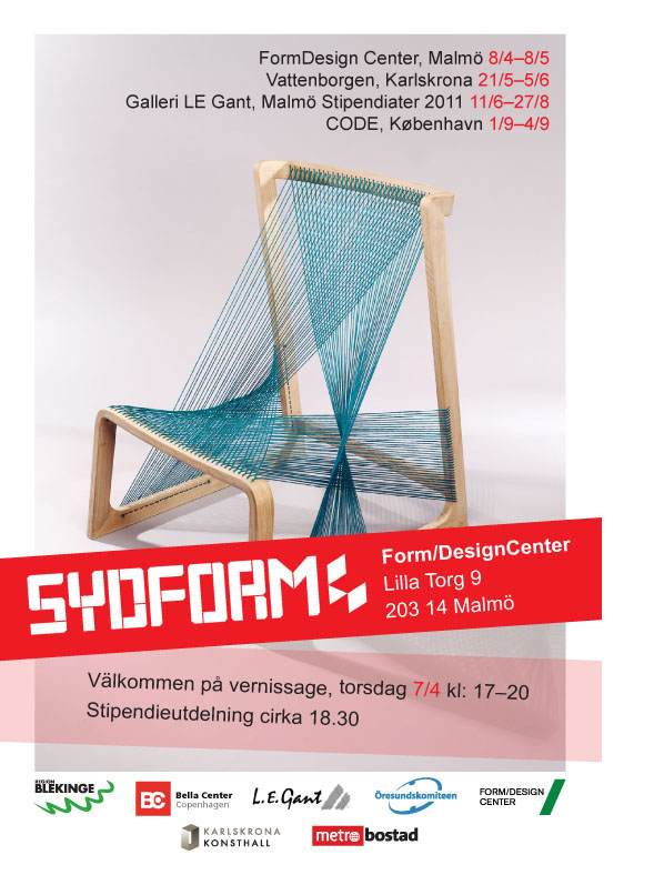 Sydform 2011 - 덴마크와 스웨덴 젊은 디자이너들의 경연장