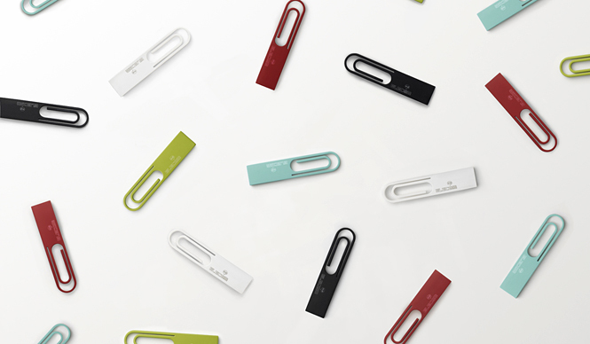 DATA clip / DATA hook :  디자인오피스 nendo가 제안하는 USB메모리