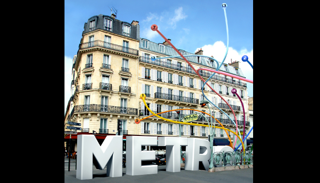 전시 <<METRO>> - 111년 역사의 지닌 파리 지하철