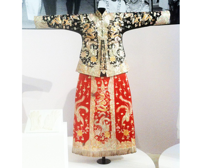 200년 역사의 웨딩드레스(런던 빅토리아, 알버트 박물관 소장/싱가포르웨딩 드레스)