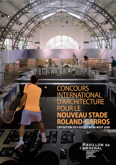 홀랑갸호스 (ROLAND GARROS) - 프랑스 테니스대회를 위한 신 경기장 국제 설계경기 전시