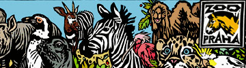프라하 동물원 로고 디자인_PRAHA ZOO LOGO