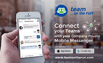 스트림와이드, 그룹 커뮤니케이션 효율 극대화한 모바일 메시징 앱 ‘팀 온더 런’ 출시