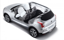 쌍용자동차 티볼리, KNCAP 안전성 최고 등급 획득