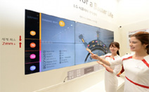 LG전자, 세계 최소 1.8mm 베젤 사이니지 출시