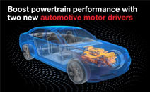 TI, 오토모티브 브러시리스 DC 모터를 구동하는 새로운 모터 드라이버 2종 출시