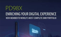 하이테라, 최신형 DMR 휴대용 무전기 PD98X 출시