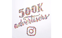 인스타그램, 광고주 50만 돌파