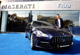마세라티 공식 딜러 프릭사모터스, 이대호 선수에 ‘더 뉴 콰트로포르테’ 의전 차량 지원