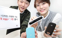 KT, 새로운 디자인의 ‘LTE egg+’ 3종 출시