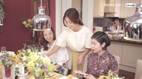 아모레퍼시픽 메이크온, 뷰티멘토 배우 기은세의 뷰티 홈 파티 영상 공개