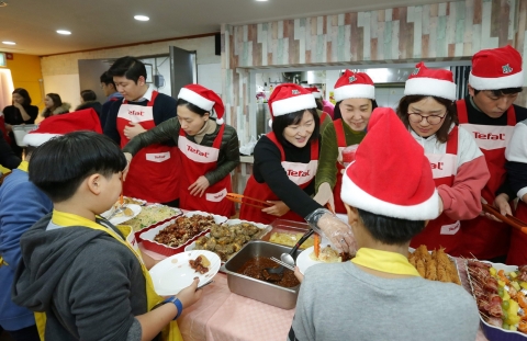 테팔, 올해로 5년째 보육시설 어린이와 함께 성탄파티 진행