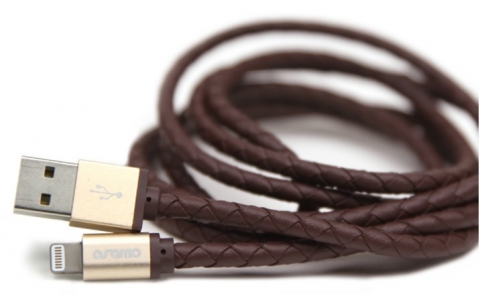 넥소, 애플 인증 메탈릭 가죽 아이폰 케이블 출시