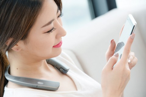 LG전자, 어깨 위의 고품격 오디오 ‘톤 플러스 스튜디오’ 공개