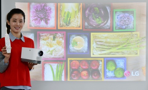 LG전자, 대화면에서도 선명한 ‘LG 프로빔 TV’ 출시