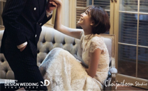 디자인웨딩, 12월 예비신부 탤런트 박효주 화보같은 웨딩사진 공개