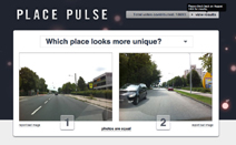Place Pulse: MIT 대학 미디어랩, 구글 스트리트뷰를 이용한 도시 개발 방법 연구