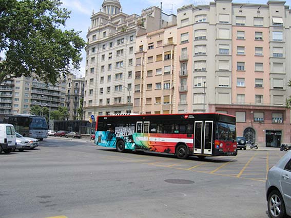바르셀로나의 친절한 Bus
