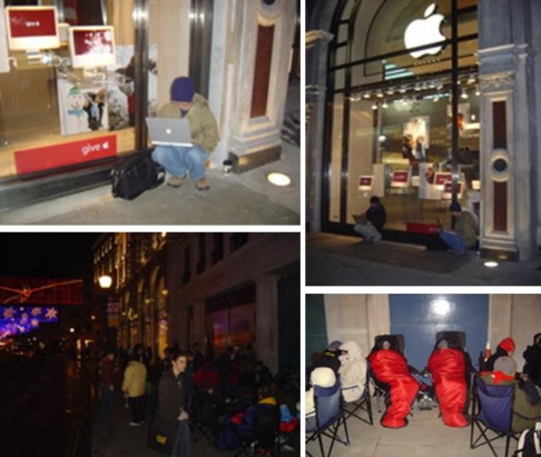 애플(Apple) 플래그쉽 스토어(flagship store) 런던에 문을 열다.