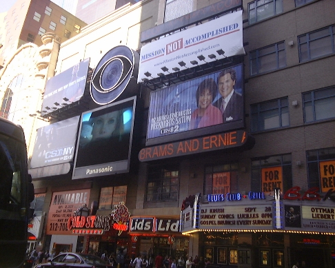 Outdoor advertising in NY